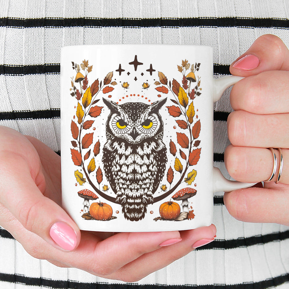 Autumn Owl Mug