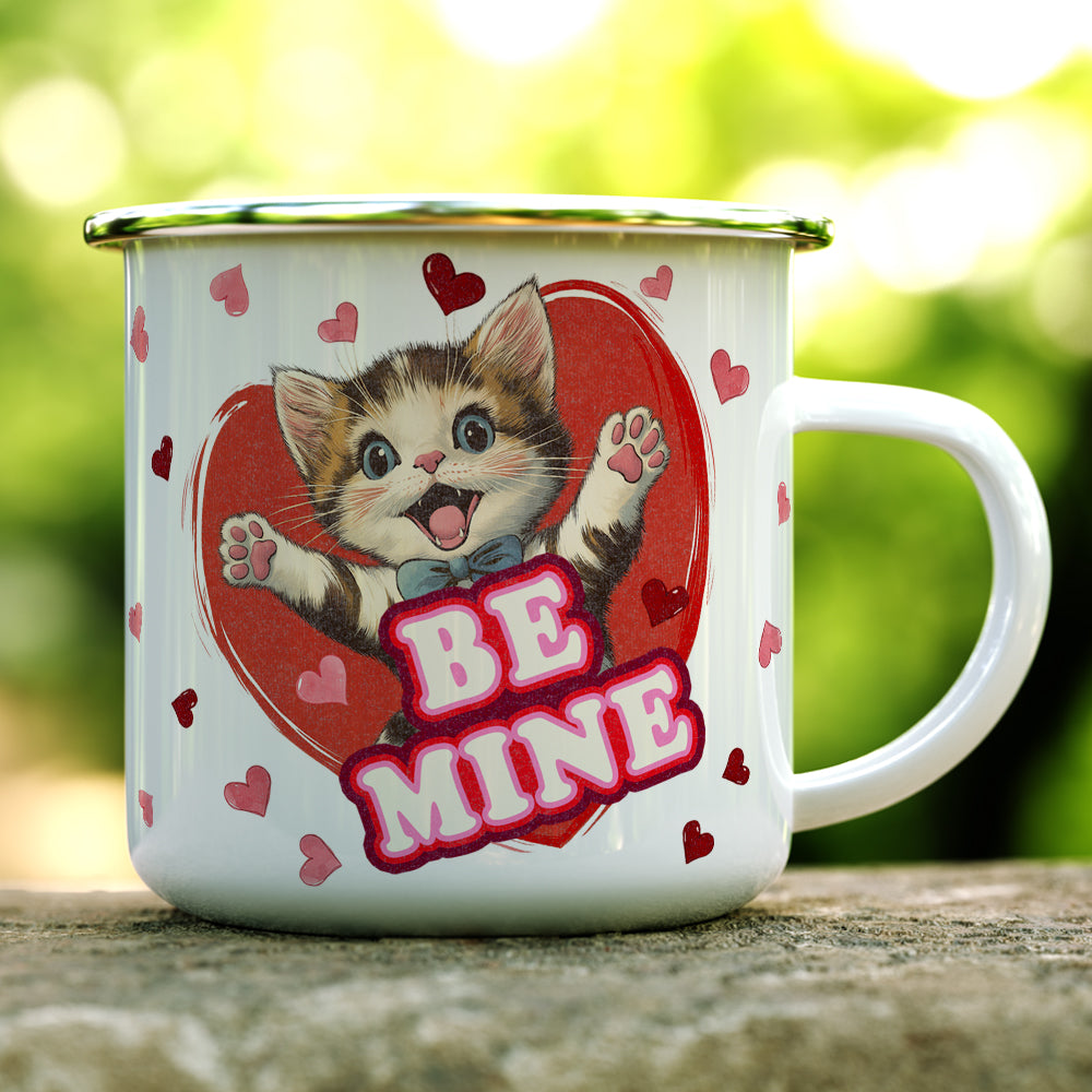 Be Mine Cat Camp Mug