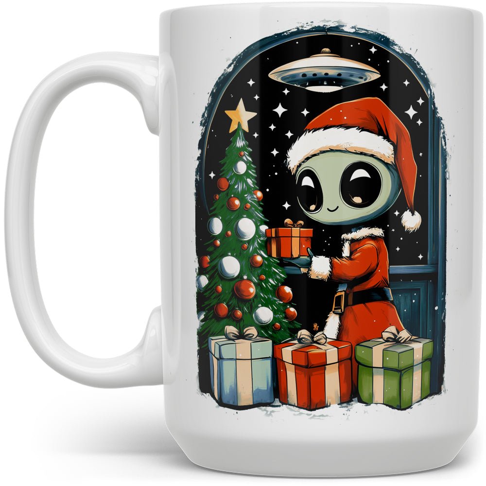 Alien Christmas Mug