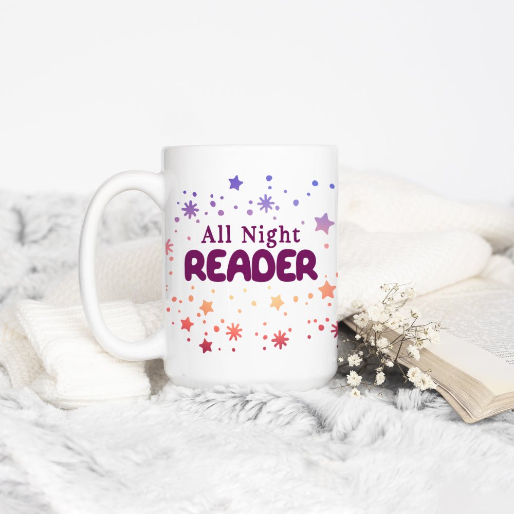 All Night Reader Mug