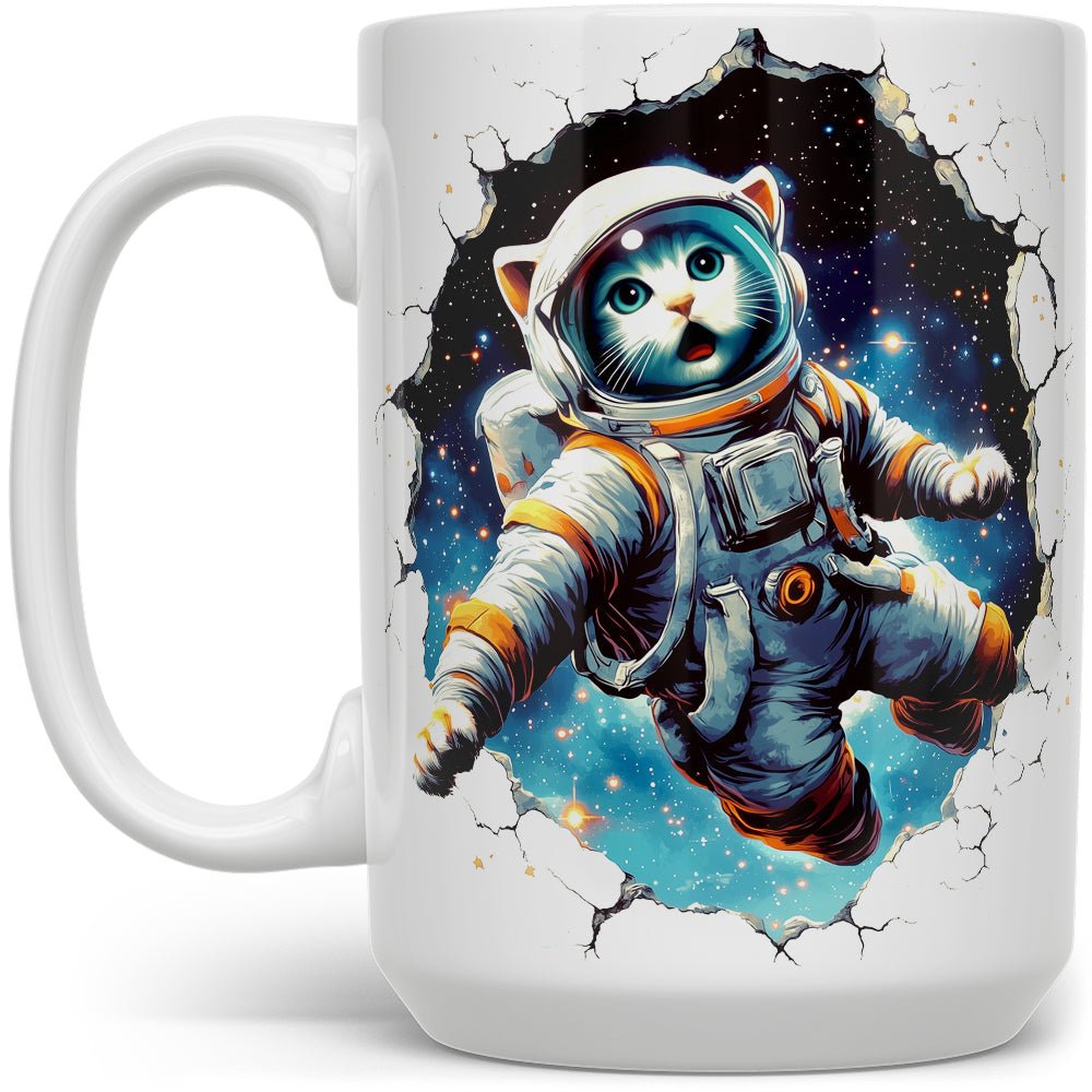 Astronaut Cat Mug