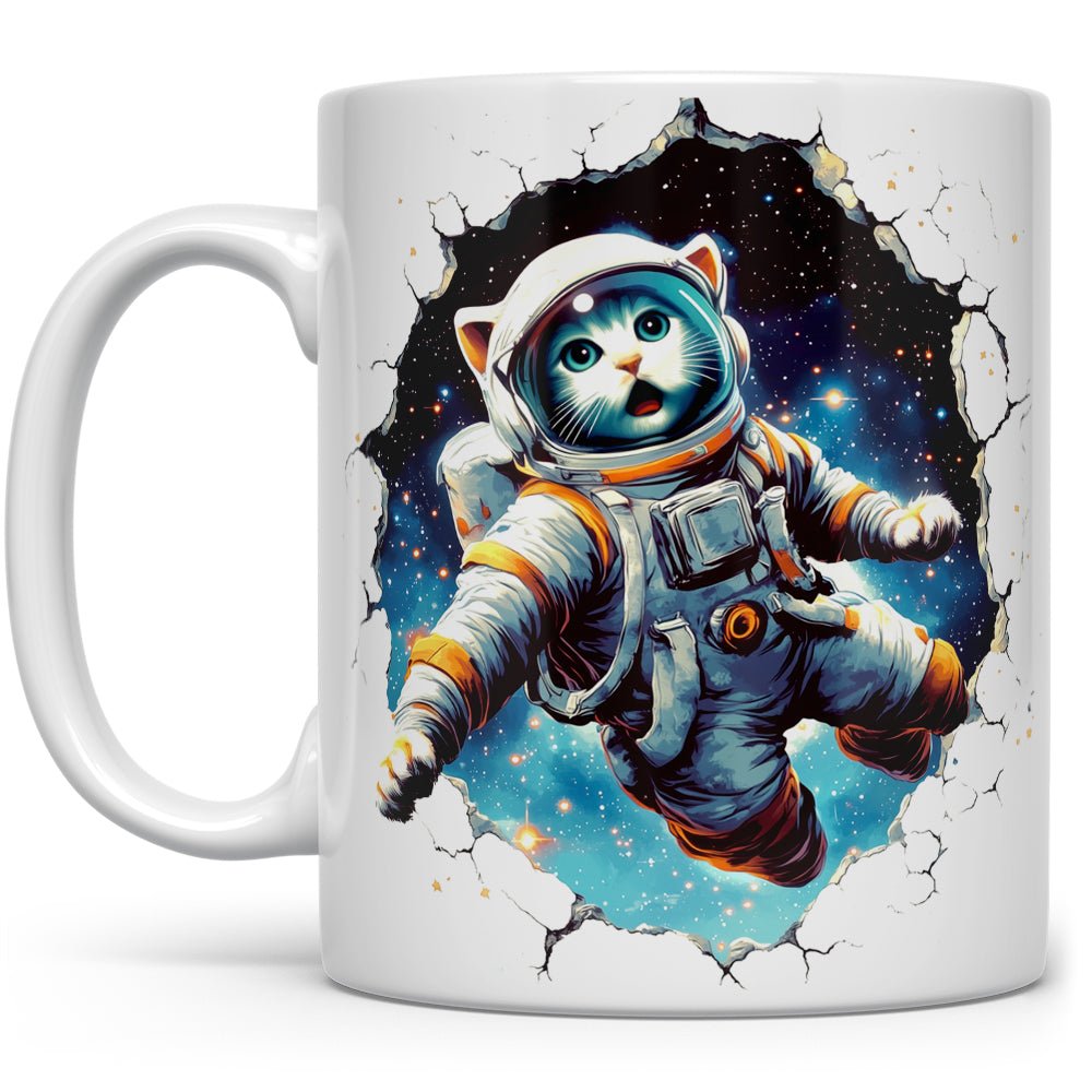 Astronaut Cat Mug