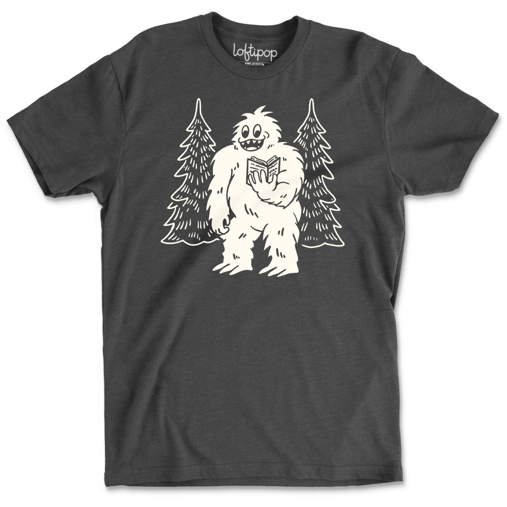 Bookish Yeti Crewneck T-Shirt