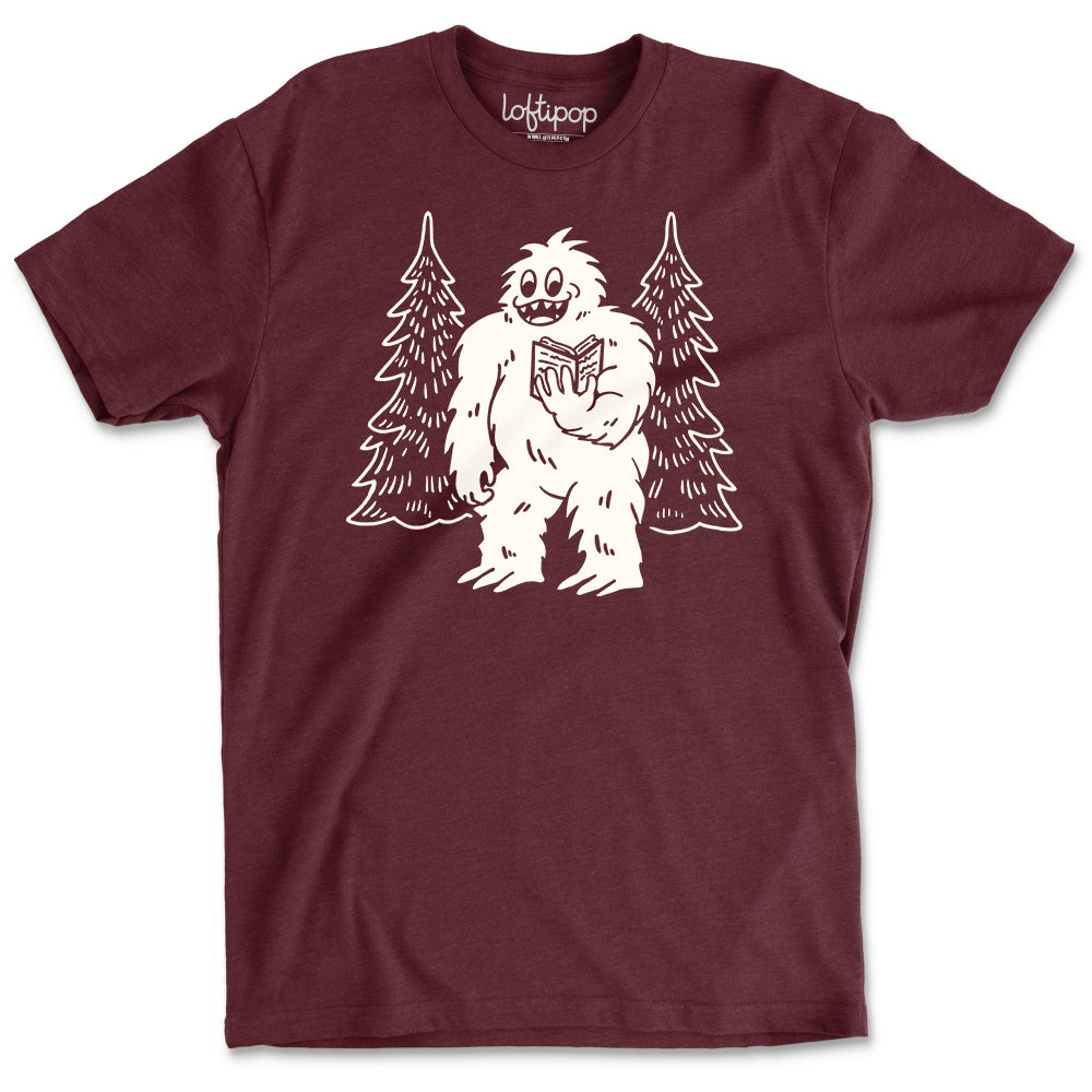 Bookish Yeti Crewneck T-Shirt