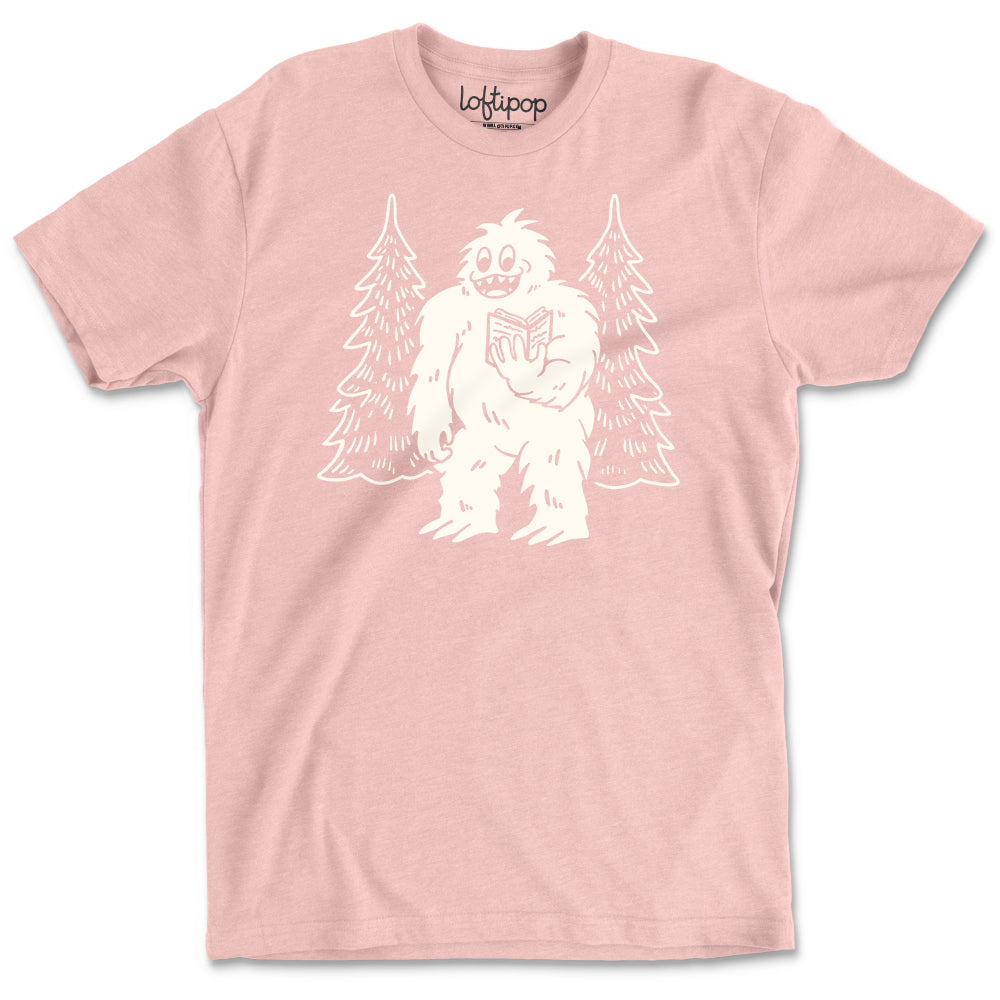 Bookish Yeti Crewneck T-Shirt