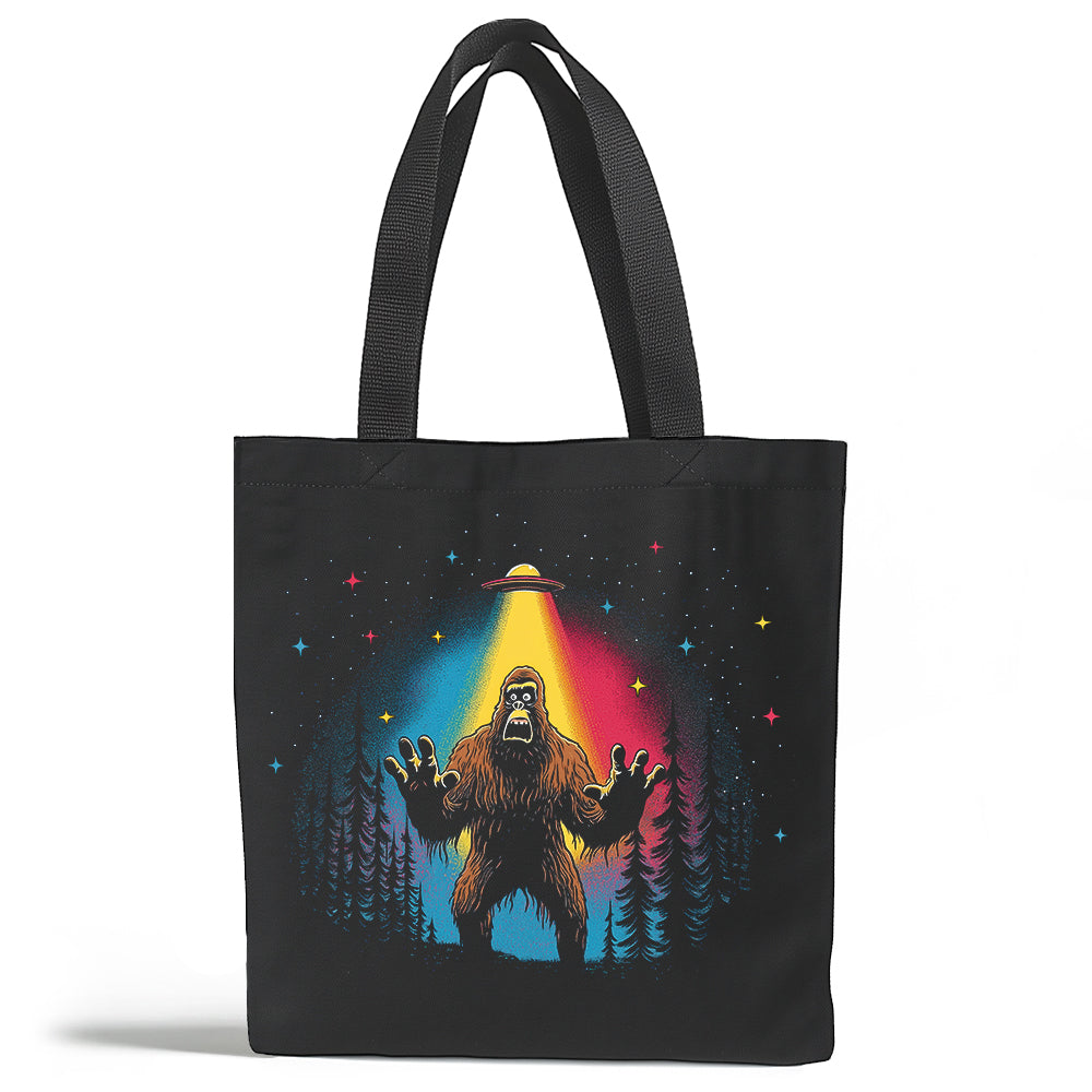 Bigfoot UFO Tote Bag