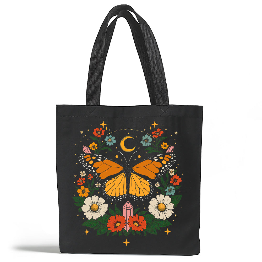Boho Butterfly Tote Bag