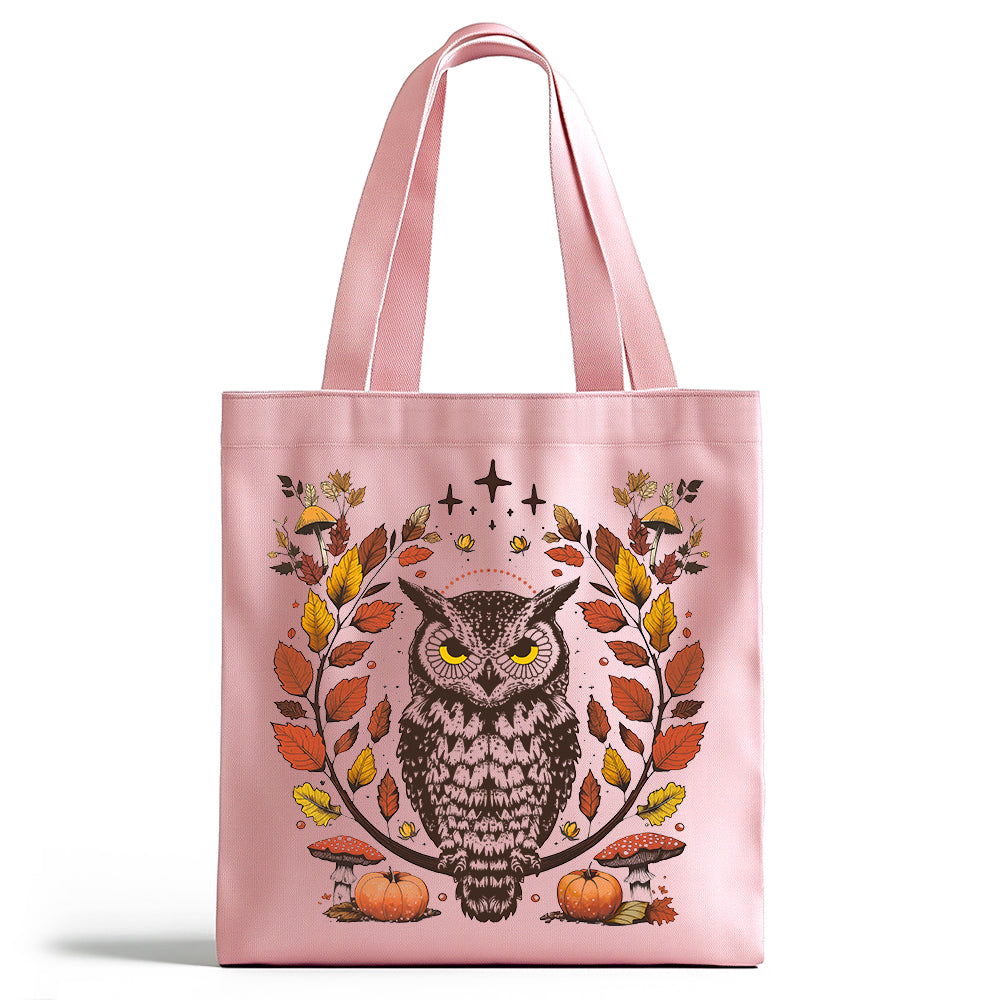 Autumn Owl Tote Bag