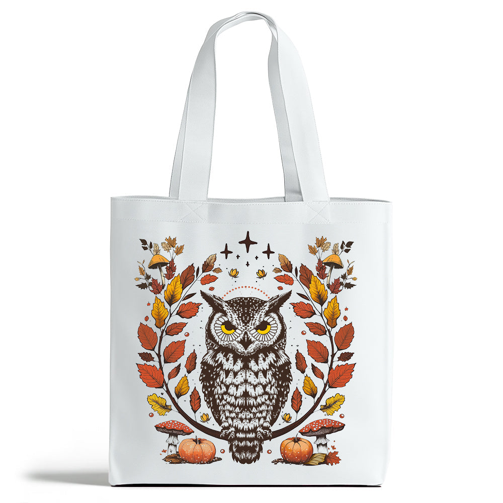 Autumn Owl Tote Bag